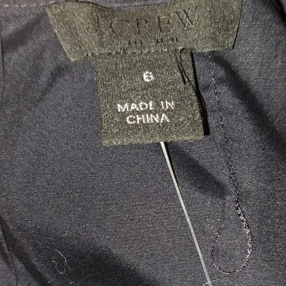 J. Crew Size 6 Sleeveless Black Top Blouse Shirt Beaded Embellishment NWT B24#5 - Picture 4 of 10